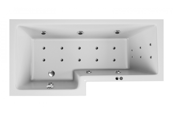Фото акриловая ванна vayer options 165x85 см r