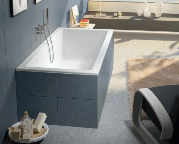 Фото акриловая ванна riho rethink cubic 170x75 см b105001005