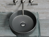 Фото раковина накладная ceramicanova element 36 см, цвет: антрацит cn6057mdh