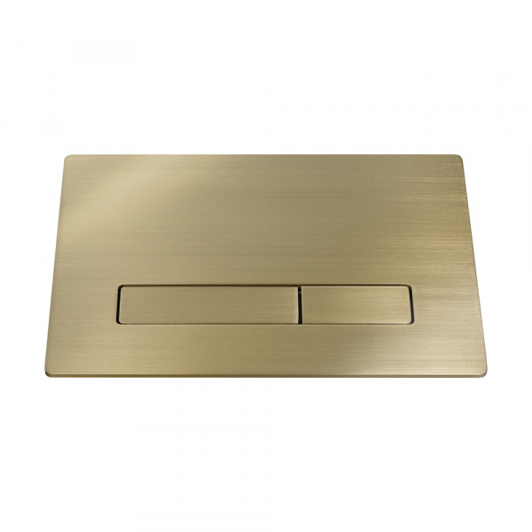 Фото клавиша смыва kk-pol metal slim (шампань)