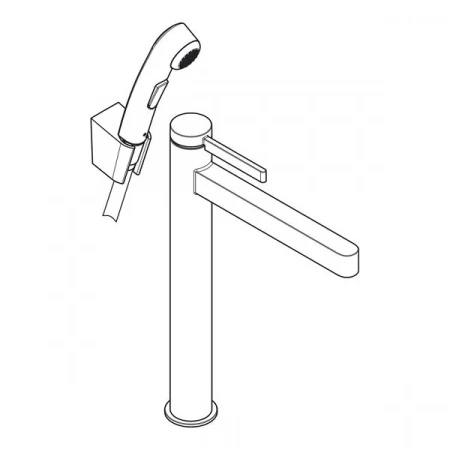 Фото смеситель для раковины hansgrohe finoris 76220000