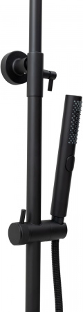 Фото душевая стойка allen brau priority 5.31с10-31 черный матовый