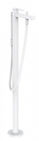 Фото напольный смеситель для ванны hansgrohe finoris 76445700