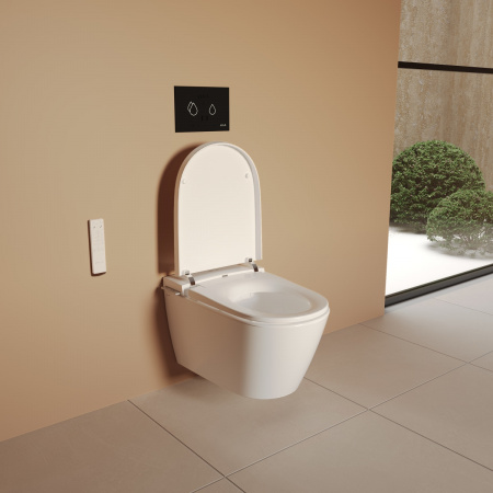 Фото умный подвесной унитаз vitra v-care 7777b403-6388
