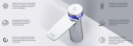 Фото смеситель для раковины am.pm inspire 2.0 f50a02400