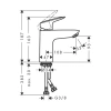 Фото смеситель для раковины hansgrohe logis 71103670