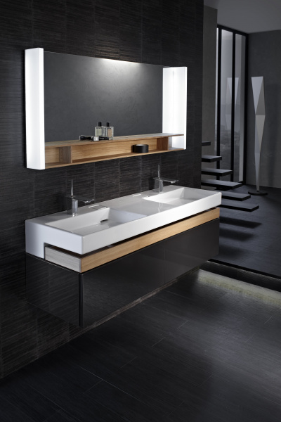 Фото зеркало с подсветкой jacob delafon terrace 100 см, eb1182-nf