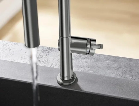 Фото смеситель для кухонной мойки hansgrohe talis classic 72800340