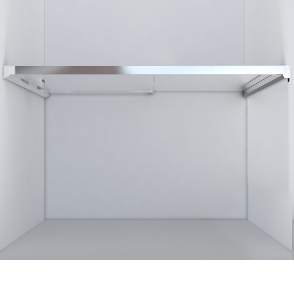 Фото душевая дверь vincea lugano 160 см vds-1l160cl-1