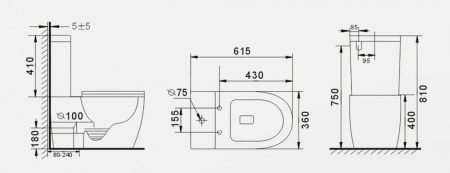 Фото унитаз напольный gid tr2177bm