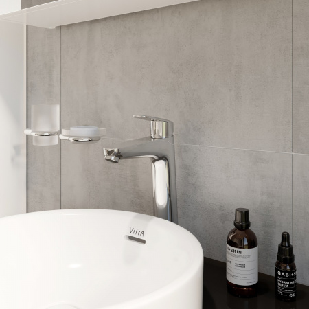 Фото смесители для раковины vitra flow round a42927exp цвет хром