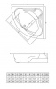 Фото акриловая ванна c-bath aurora 150x150 см cbs001004