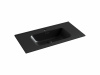 Раковина накладная Ceramicanova Element 91 см, цвет: черный CN7002MB