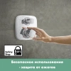 Фото смеситель для ванны hansgrohe ecostat e 15708000_vstvo