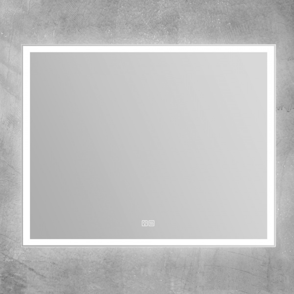 Фото зеркало с подсветкой belbagno 110 см spc-grt-1100-800-led-tch-warm
