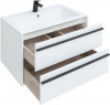 Фото тумба под раковину aquanet lino 80 см 253903