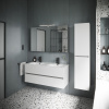 Фото тумба под раковину sancos urban 120 см, цвет: белый ur120-2w