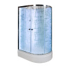 Душевая кабина DTO 120x80 см EM2712LNLED+GM с гидромассажем