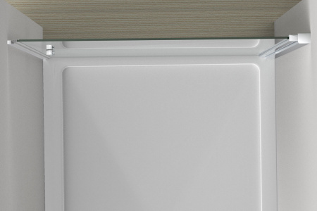 Фото душевая дверь vincea alpha 60 см vdp-3al600clb