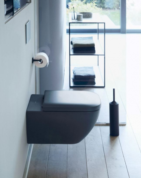 Фото унитаз подвесной безободковый duravit happy d.2 54 см 2222098900