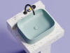 Раковина накладная Ceramicanova Element 50.5 см, цвет: зеленый CN6052MLG