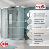 Фото душевая кабина avacan em3912l 120x90 см стандартная