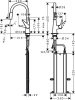 Фото смеситель для кухонной мойки hansgrohe talis classic 73851800