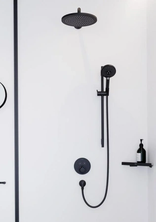 Фото термостатический смеситель для душа hansgrohe shower select s 15743670