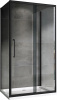 Душевое ограждение Abber Schwarzer Diamant 160x100 см AG30160BH-S100B-S100B