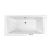 Акриловая ванна Whitecross Savia Duo 170x80 см Smart 0103.170080.100.SMART.GL