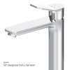 Фото смеситель для раковины am.pm x-joy f85a92000