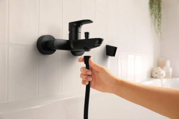 Фото смеситель для ванны hansgrohe rebris s 72443670