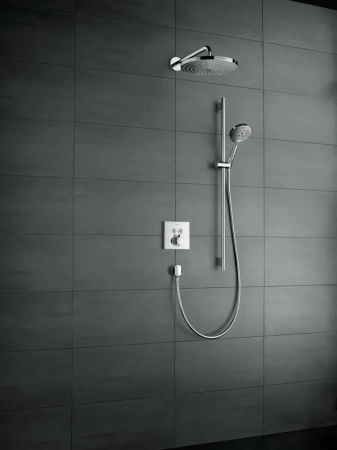 Фото термостатический смеситель для душа hansgrohe shower select 15763140