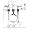 Фото смеситель для раковины hansgrohe finoris 76033670