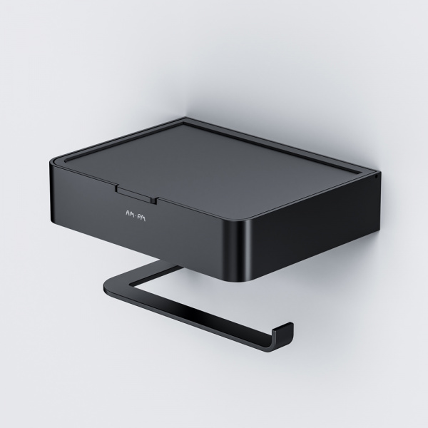 Фото держатель для туалетной бумаги am.pm inspire 2.0 black edition a50a341522