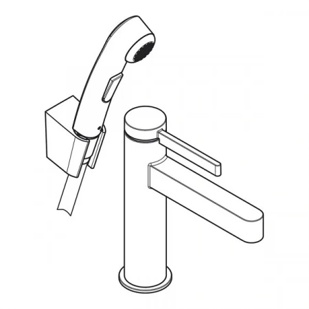 Фото смеситель для раковины hansgrohe finoris 76210670