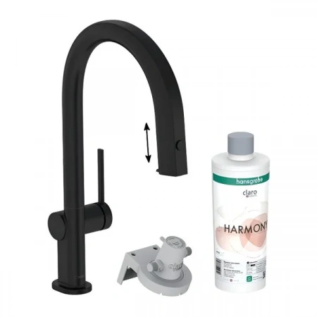 Фото смеситель для кухонной мойки hansgrohe aqittura 76801670