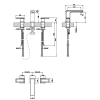 Фото смеситель для раковины gessi  eleganza 46011#031