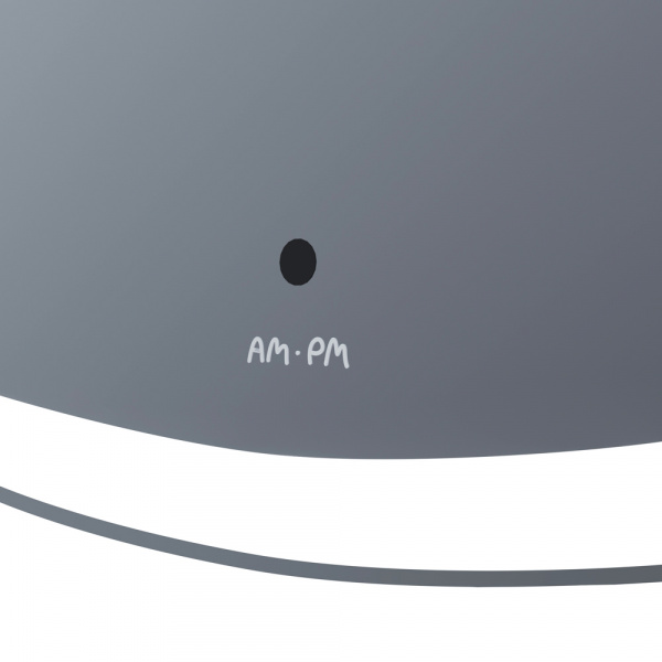 Фото зеркало с led подсветкой am.pm func  45x86 см m8fmox0451wgh