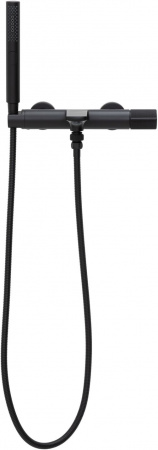Фото смеситель для ванны allen brau liberty 5.33006-31 черный матовый
