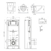 Фото унитаз с инсталляцией am.pm inspire 2.0 is47001.50a1700