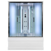 Душевая кабина DTO 85x150 см EM4515LED+GM с гидромассажем