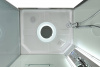 Фото душевая кабина avacan k2090led 90x90 см