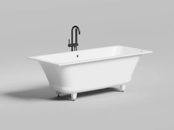 Фото ванна из искусственного камня salini orlanda axis kit 170x75 см 103313g глянцевая