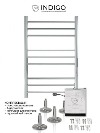 Фото электрический полотенцесушитель indigo line trinity 80/50 lсlte80-50rt