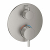 Встраиваемый термостатический смеситель для ванны Grohe Atrio New 24138DC3, цвет: сталь