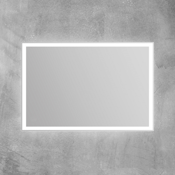 Фото зеркало с подсветкой belbagno 90 см spc-grt-900-600-led-btn