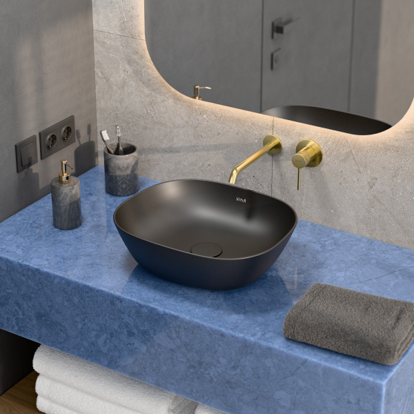 Фото раковина накладная vitra plural 45 см 7810b483-0016