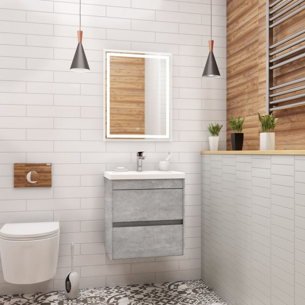 Фото тумба под раковину art&max family 50 см family-500-2c-so-cv
