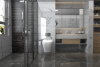 Фото унитаз с инсталляцией abber rechteck ac1201-ac0105-ac0120mch